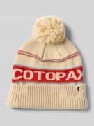 Cotopaxi Beanie mit Label-Details in Sand, Größe 1