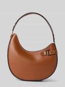 Lauren Ralph Lauren Hand Bag aus echtem Rindsleder mit Logo-Applikatio...