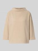 OPUS Sweatshirt mit 3/4-Ärmel Modell 'Goheme' in Beige, Größe 36