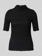 Zero T-Shirt mit 1/2-Ärmel in Black, Größe 34