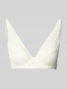 Skiny BH mit Spitzenbesatz Modell 'Initial' in Offwhite, Größe 75A
