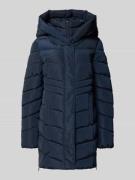 Tom Tailor Regular Fit Steppmantel mit Kapuze in Marine, Größe S