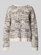 Selected Femme Relaxed Fit Strickpullover aus Baumwoll-Woll-Mix Modell...