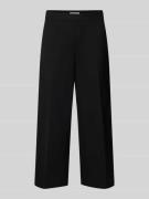 More & More Wide Fit Anzugshose aus Viskose-Mix mit elastischem Bund i...