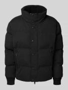 BOSS Orange Regular Fit Steppjacke mit Stehkragen Modell 'OCAMP' in Bl...