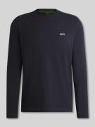 BOSS Green Regular Fit Langarmshirt aus Baumwoll-Mix Modell 'TEE LONG'...