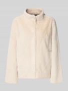 Fynch-Hatton Regular Fit Jacke aus Kunstfell Modell 'Easy' in Offwhite...