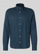 MCNEAL Freizeithemd mit Knopfleiste in Dunkelblau, Größe L