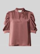 Neo Noir Regular Fit Blusenshirt mit Puffärmeln Modell 'Roella' in Alt...