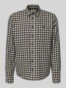 Blend Freizeithemd mit Knopfleiste in Offwhite, Größe 3XL