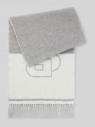 BOSS Schal aus Woll-Mix Modell 'VIANNA' in Hellgrau, Größe 1