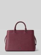 Lauren Ralph Lauren Handtasche aus Kalbsleder mit Tragehenkeln und Sch...