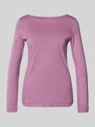 Christian Berg Woman Longsleeve mit Rundhalsausschnitt in Flieder, Grö...