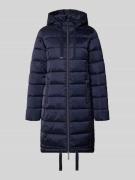 monari Regular Fit Steppmantel mit Tunnelzug in Marine, Größe 34