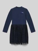 DANAMADE Kleid im 2-in-1-Look Modell 'HILLA' in Marine, Größe 116