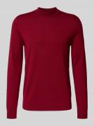 JOOP! Collection Strickpullover aus reiner Wolle Modell 'Davide' in Ro...