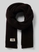 Drykorn Schal mit Alpaka-Anteil Modell 'CRONICA' in Schoko, Größe 1