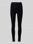 Noisy May Skinny Fit Jeans Modell 'CALLIE' in Black, Größe 25/32