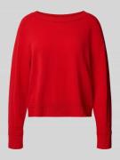 Marc Cain Wollpullover aus Schurwoll-Kaschmir-Mix mit U-Boot-Ausschnit...
