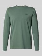 BOSS Green Regular Fit Langarmshirt aus Baumwoll-Mix Modell 'TEE LONG'...