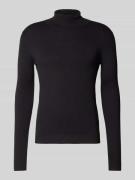 Casual Friday Rollkragenpullover aus Woll-Mix in Dunkelgrau, Größe XXX...