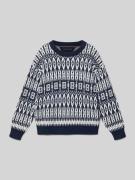 Tommy Hilfiger Teens Regular Fit Strickpullover aus Baumwoll-Mix Model...