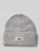 Drykorn Beanie mit Alpaka-Anteil Modell 'EANI' in Hellblau Melange, Gr...