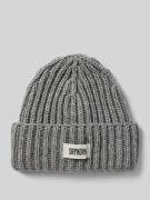 Drykorn Beanie mit Alpaka-Anteil Modell 'EANI' in Hellgrau, Größe 1