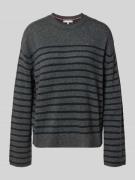 Tommy Hilfiger Regular Fit Strickpullover aus reiner Wolle in Dunkelgr...