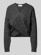 MSCH Copenhagen Strickpullover in Wickel-Optik Modell 'Zinelle Hope' i...