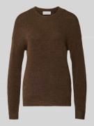 MSCH Copenhagen Strickpullover mit Rundhalsausschnitt Modell 'Festina ...