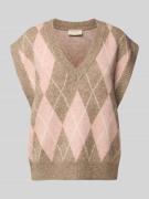 FREE/QUENT Relaxed Fit Pullunder mit Woll-Anteil Modell 'Grsargyle' in...