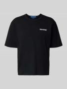 Polo Ralph Lauren T-Shirt mit Label-Stitching in Black, Größe L