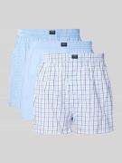 MCNEAL Boxershorts mit Label-Detail im 3er-Pack in Hellblau, Größe M