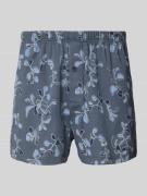 Hanro Boxershorts mit Zierknopf in Marine, Größe L