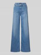 Raffaello Rossi Wide Leg Jeans mit Gürtel Modell 'Sventy B' in Hellbla...