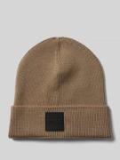 BOSS Mütze aus Woll-Mix Modell 'FOXXY' in Khaki, Größe 1