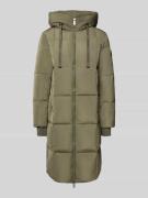 MOS MOSH Daunenmantel mit Kapuze Modell 'Nova' in Oliv, Größe L