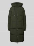 MOS MOSH Steppmantel mit Kapuze Modell 'Ollie' in Dunkelgruen, Größe L