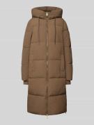 MOS MOSH Steppmantel mit Kapuze Modell 'Ollie' in Schoko, Größe L