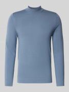 Drykorn Strickpullover aus reiner Schurwolle Modell 'ARWON' in Sky, Gr...