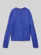 Garcia Strickpullover mit gerippten Abschlüssen in Royal, Größe 140