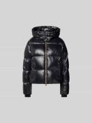 Moose Knuckles Regular Fit Steppjacke mit Kapuze in Black, Größe L
