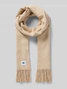 OPUS Schal mit Woll-Anteil Modell 'BOA' in Beige, Größe 1