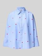 Only Regular Fit Hemdbluse mit Motiv-Stitching Modell 'NEW LINA GRACE'...