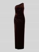 Adrianna Papell Regular Fit Abendkleid mit Raffungen in Dunkelbraun, G...