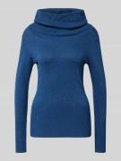 Soyaconcept Slim Fit Longsleeve aus Viskose-Mix Modell 'Dollie' in Roy...