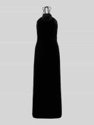 YAS Cocktailkleid mit floraler Applikation Modell 'ROSETTA STRAP' in B...