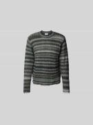 WON HUNDRED Regular Fit Pullover in Strick-Optik in Black, Größe L