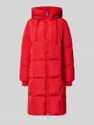 MOS MOSH Daunenmantel mit Kapuze Modell 'Nova' in Rot, Größe XS